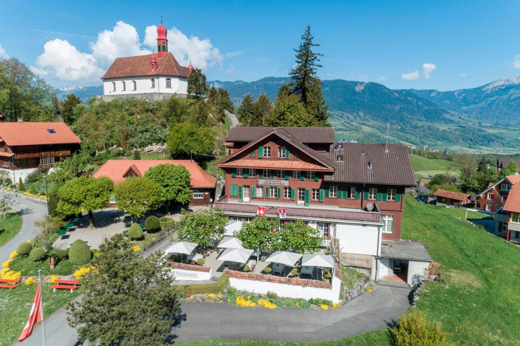 Gasthaus Paxmontana ซัคไซน์ ภายนอก รูปภาพ